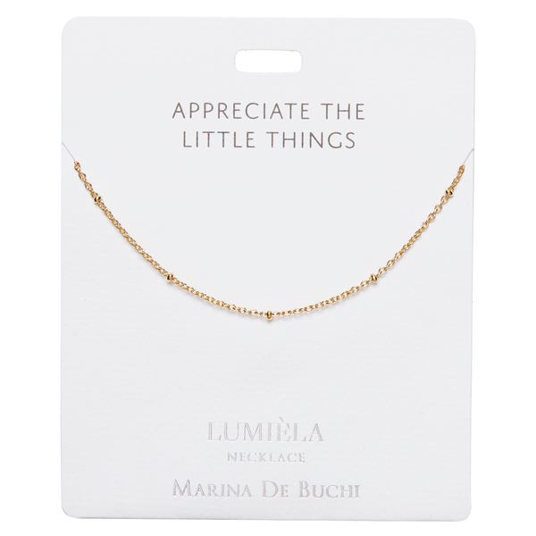 'Little Things' Lumiela Necklace – Marina De Buchi